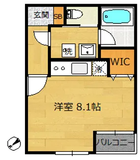 フェストザール【1階】の間取り