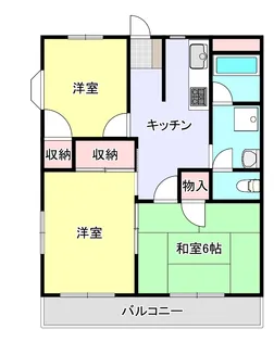 Maison de Camelliaメゾンドカメリア【2階】の間取り