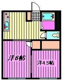 埼玉県さいたま市浦和区東岸町【マンション】の間取り