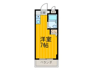 メゾン・ド・シャン大野【4階】の間取り