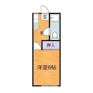 東松原ハイツ【1階】の間取り