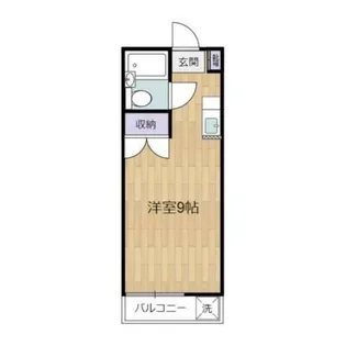 神奈川県川崎市多摩区菅城下【マンション】の間取り