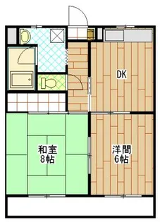 クラフトII【2階】の間取り
