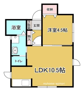 リヴィエール【2階】の間取り