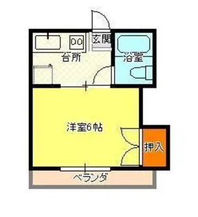 ホワイトメゾン津島C【1階】の間取り