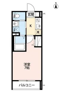 東京都足立区東綾瀬3【アパート】の間取り