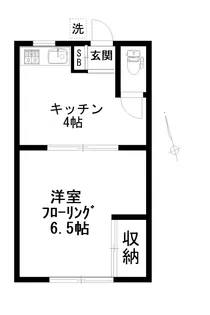 第二小菊荘【2階】の間取り