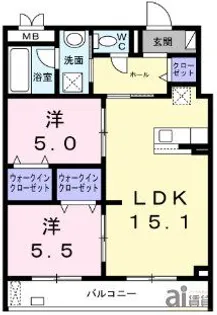東京都西東京市東町6【マンション】の間取り