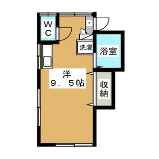 矢来タウンハウス【2階】の間取り