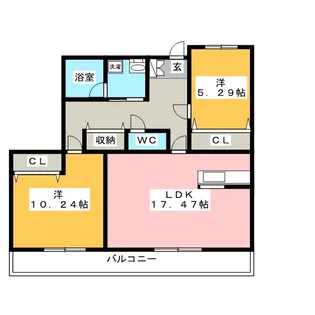 APLI【1階】の間取り