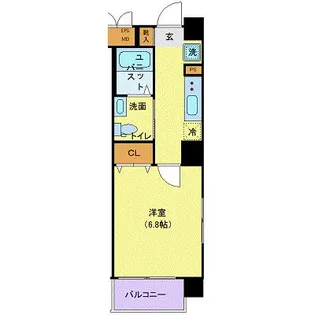 Tドリーム雨宮【4階】の間取り