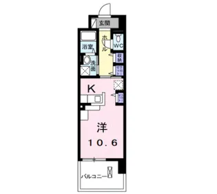 パールヒルズ五月町【10階】の間取り