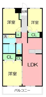 ファインコート本厚木【1階】の間取り