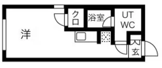 Ludens戸越銀座【5階】の間取り