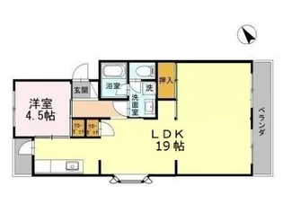 プレジデントタカヤ【2階】の間取り