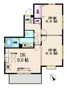 東京都世田谷区上野毛4【マンション】の間取り