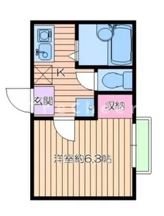 ジョム十条仲原【1階】の間取り