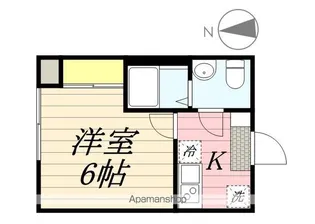 千葉県千葉市中央区葛城2【アパート】の間取り