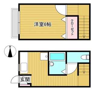 エステート西立花の間取り