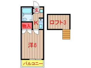 アイリス宮田【2階】の間取り