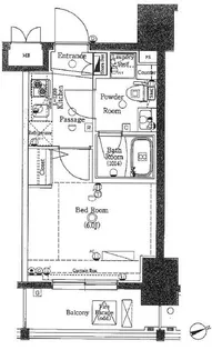 東京都大田区大森西3【マンション】の間取り