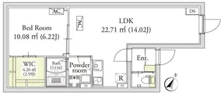 カーサフェリーチェ自由が丘の間取り