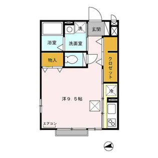 東京都町田市小山ヶ丘4【アパート】の間取り