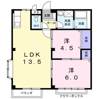 ソル・グランデ【2階】の間取り