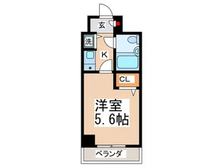 レクセル武蔵関【6階】の間取り