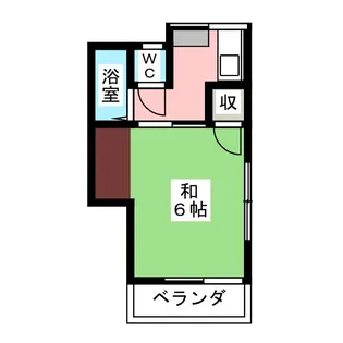 メゾンF3【1階】の間取り