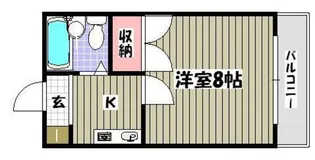 さかいコーポ【1階】の間取り