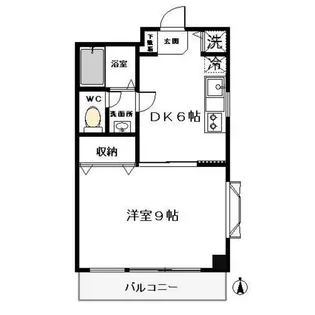 アリエスM【6階】の間取り