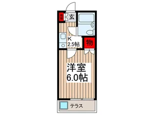 ノ-ブレス21【1階】の間取り