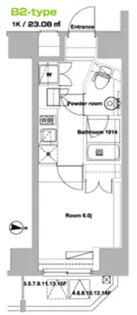 フォレシティ神田須田町【12階】の間取り