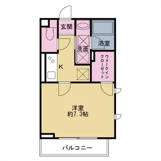 アンフィニグラン【2階】の間取り
