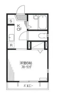 パルコート・S【1】【2階】の間取り