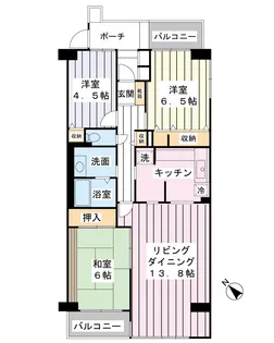 エルシティ新浦安弐番館【11階】の間取り