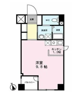 東京都大田区大森中3【マンション】の間取り