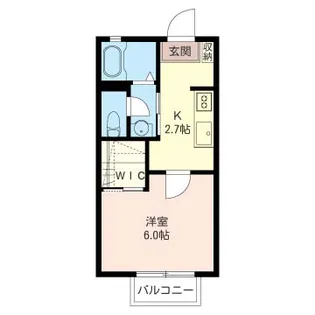 ポポラリタII【2階】の間取り