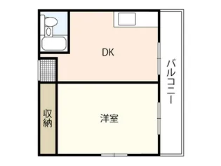 第2ハラダビル【5階】の間取り