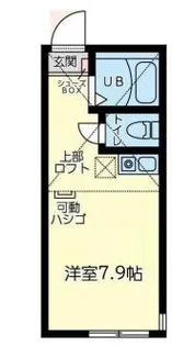 ユナイト石川町マルシェ【2階】の間取り