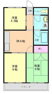 テラスビーライト【2階】の間取り