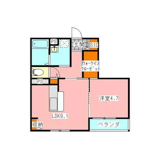 R-ELEVEN【3階】の間取り