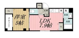 Sol Levante(ソルレヴァンテ)【3階】の間取り