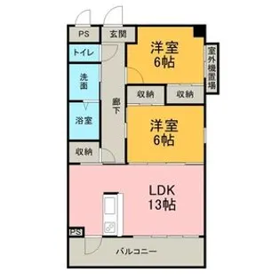 Casa Esta Vivo【2階】の間取り