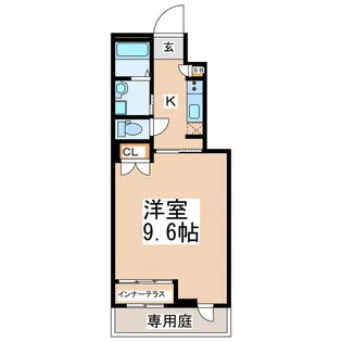 スターテラス蓮台寺【1階】の間取り