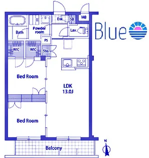 グランデール新丸子【5階】の間取り