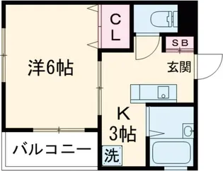 エクセルコート大岡山【3階】の間取り