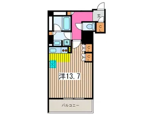 パークアクシス日本橋ステージ【6階】の間取り