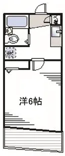 レジデンス ド レイーヌ【3階】の間取り